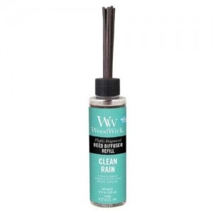 Woodwick Candle Reed Diffuser Refill 4 Oz. - Clean Rain   